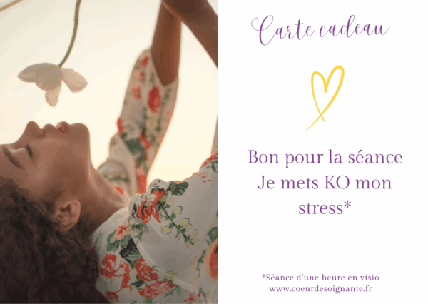 Carte cadeau - Je mets KO mon stress